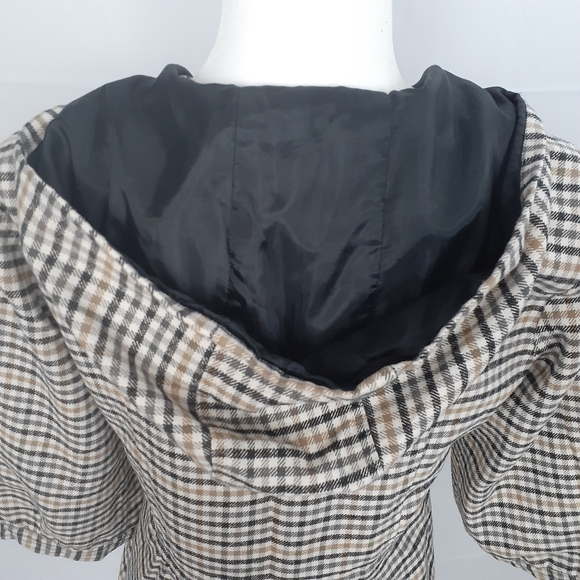 Vintage Volcom Hooded Plaid Shmad Jacket Hoodie - Picture 8 of 13